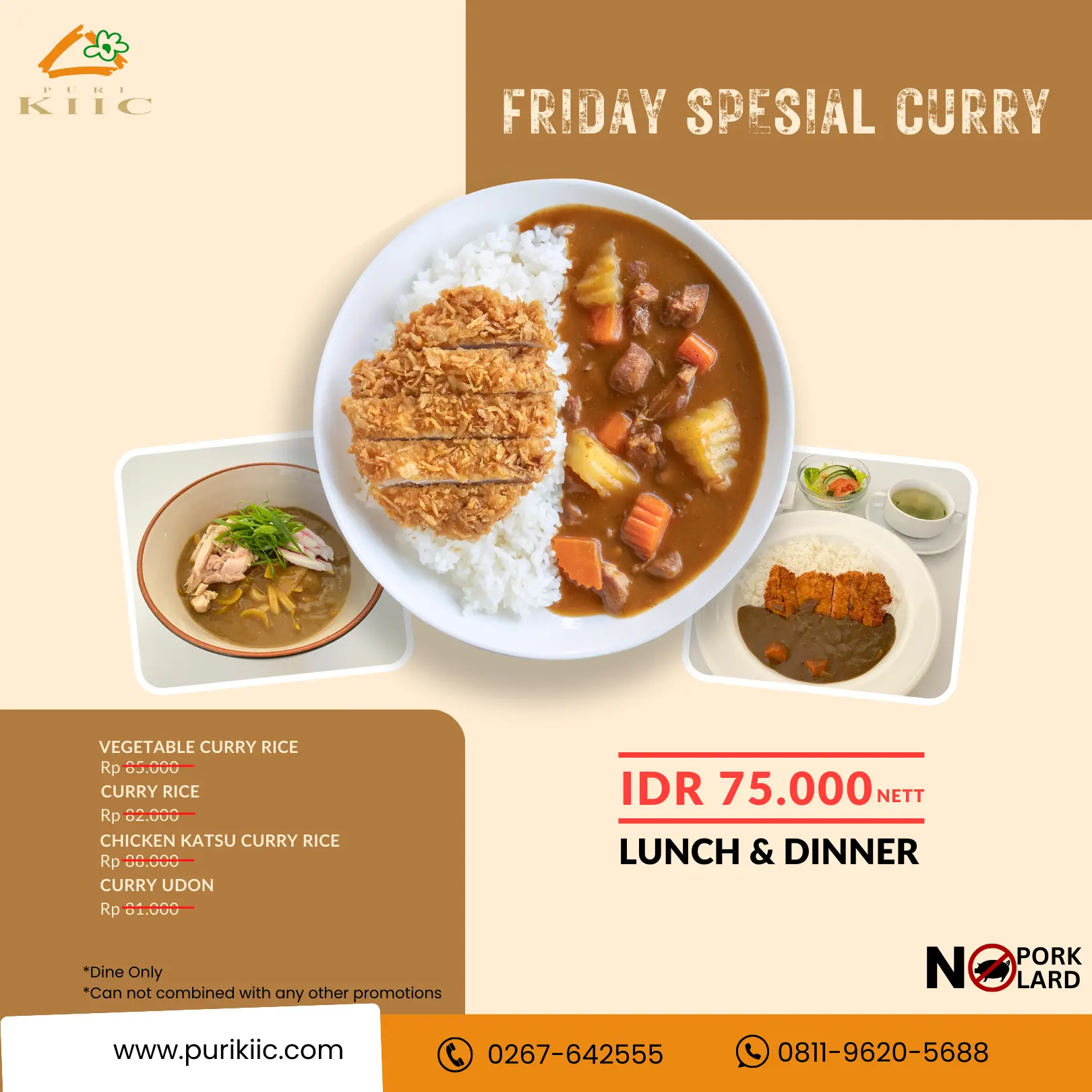 Friday Promo Spesial Curry